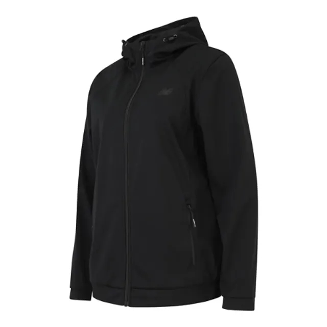 New Balance Women's Softshell Jacket in Black Nylon