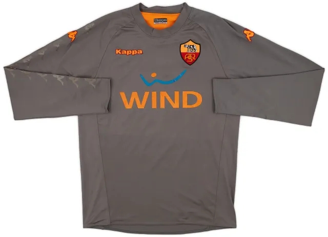 2010-11 Roma Kappa Training L/S Shirt - 8/10 - (XXL)