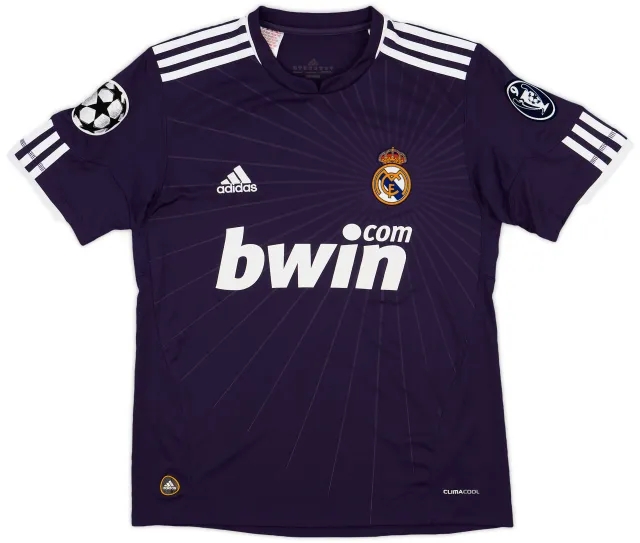 2010-11 Real Madrid CL Third Shirt - 8/10 - (L.Boys)
