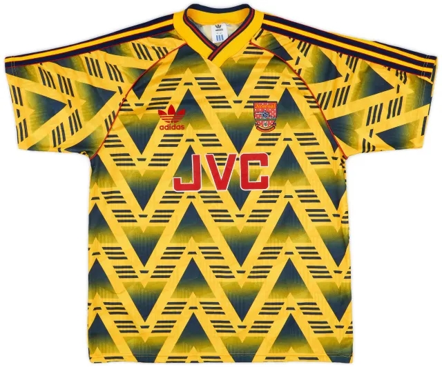 1991-93 Arsenal Away Shirt - 10/10 - (M/L)