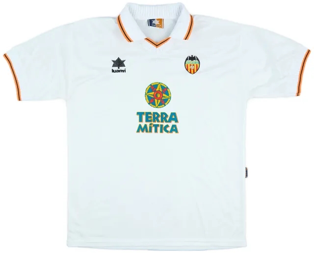 1998-99 Valencia Home Shirt - 9/10 - (XL)