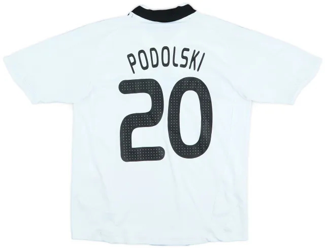 2008-09 Germany Home Shirt Podolski #20 - 7/10 - (S.Boys)