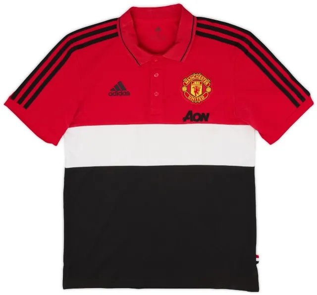 2019-20 Manchester United adidas Polo Shirt - 8/10 - (M)