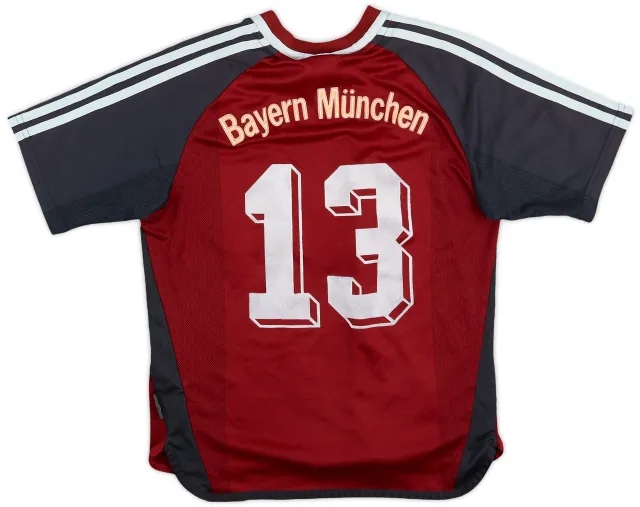 2001-02 Bayern Munich Home Shirt #13 - 5/10 - (L.Boys)