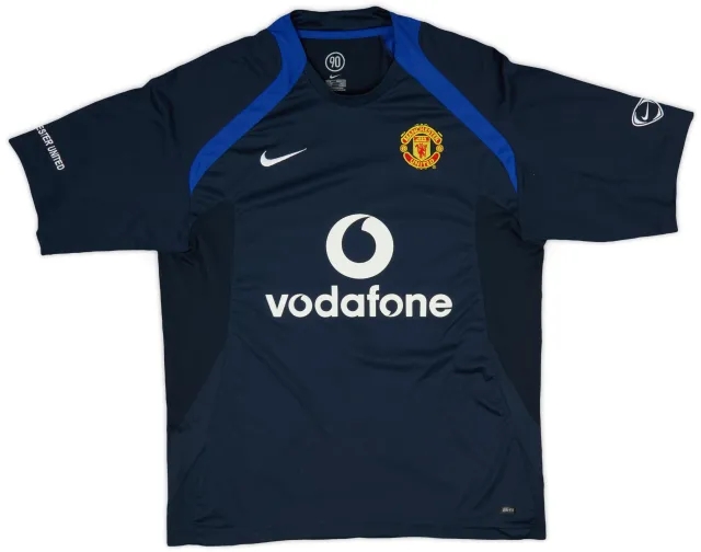 2005-06 Manchester United Nike Training Shirt - 8/10 - (M)