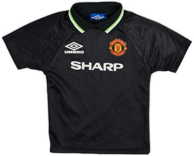 1998-99 Manchester United Third Shirt - 8/10 - (4-5 Years)