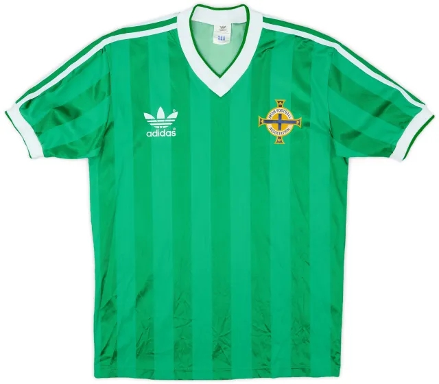 1985-86 Northern Ireland Home Shirt - 8/10 - (M)