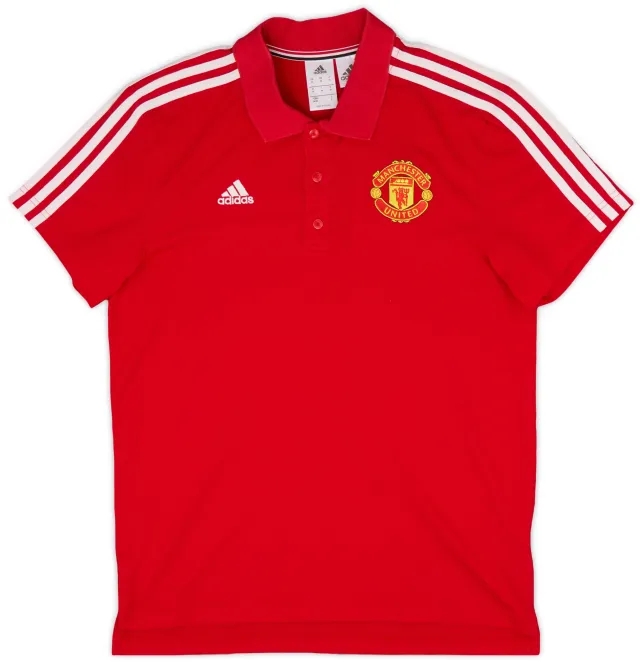 2015-16 Manchester United adidas Polo Shirt - 8/10 - (M)