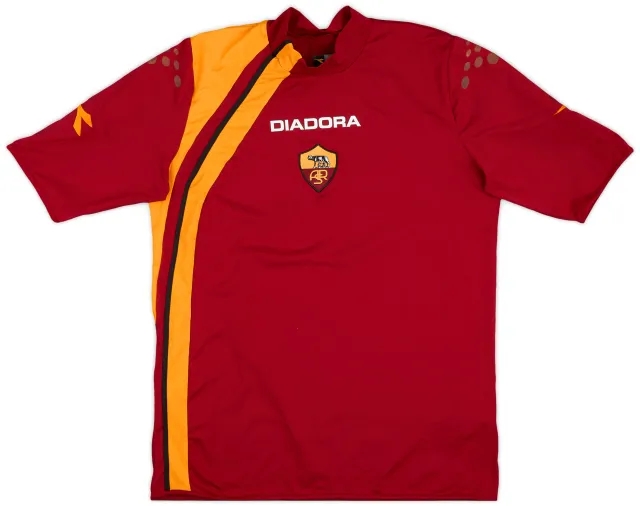 2005-06 Roma Home Shirt - 8/10 - (L)