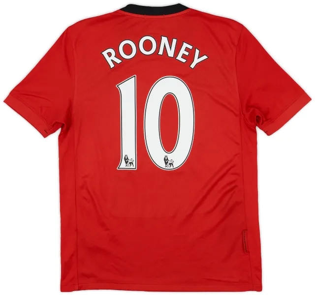 2009-10 Manchester United Home Shirt Rooney #10 - 5/10 - (S)