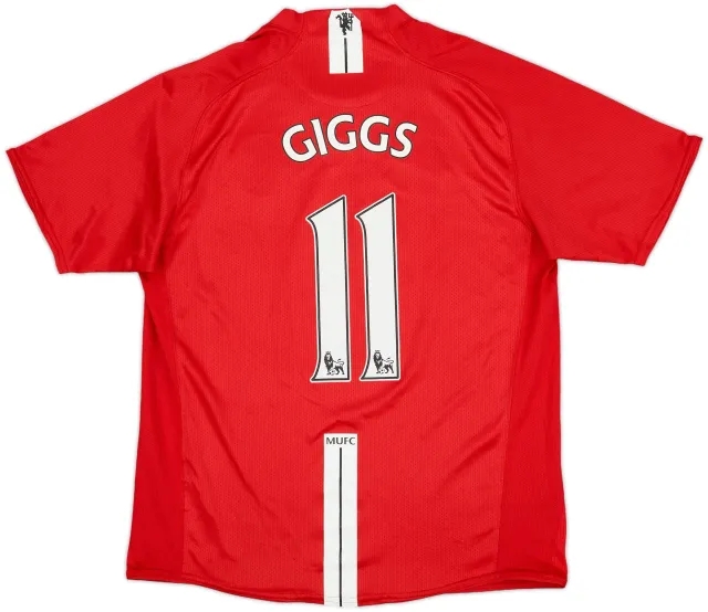 2007-09 Manchester United Home Shirt Ronaldo #7 - 5/10 - (L)