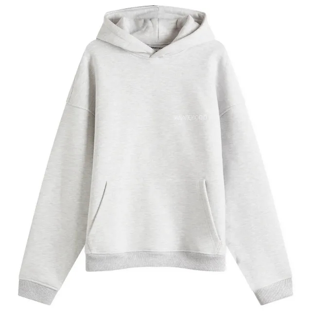 ANNIE HOOD Men's Logo Hoodie Grey