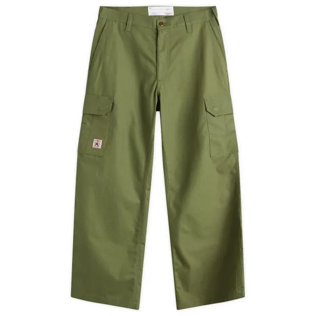 Randy's Garments Men's Cargo Pants Olive Cotton Ripstop