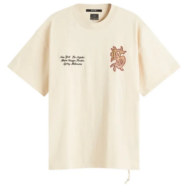 Ksubi Men's Playoff Ekcess T-Shirt Dusty Desert