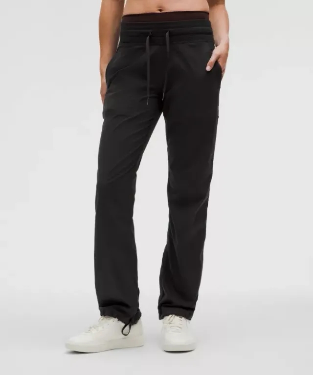 lululemon – Women's Dance Studio Mid-Rise Pants Regular – Color Black – Size 0