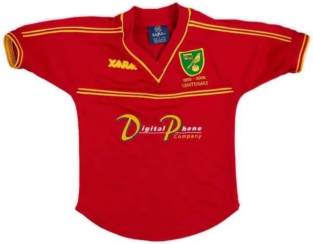 2001-02 Norwich Centenary Away Shirt - 4/10 - (S.Boys)