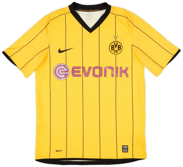2008-09 Borussia Dortmund Home Shirt - 6/10 - (M)