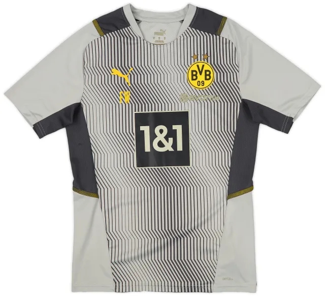 2021-22 Borussia Dortmund Staff Issue Puma Training Shirt 'FW' - 10/10 - (M)