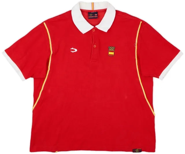 1996 Spain Olympics John Smith Polo Shirt - 9/10 - (M)