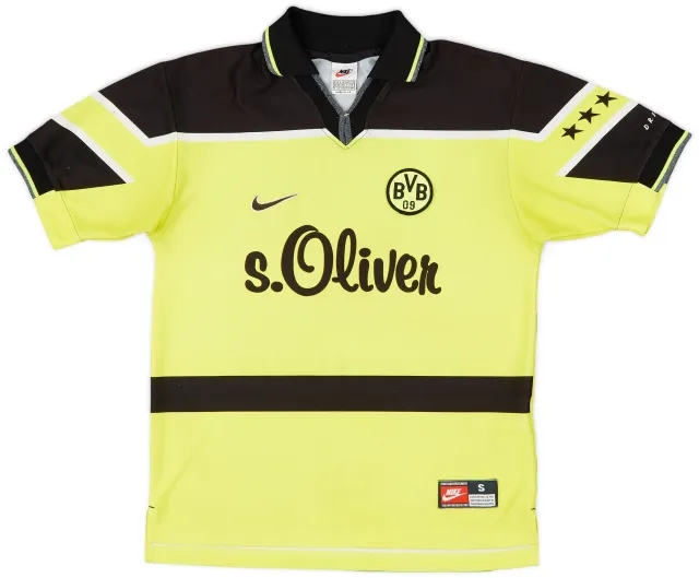 1997-98 Borussia Dortmund Home Shirt - 9/10 - (S)