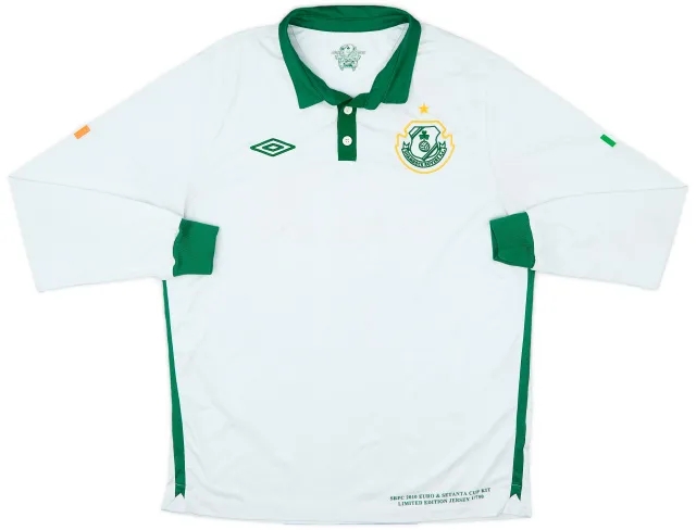 2010-11 Shamrock Rovers 'Limited Edition' Away L/S Shirt - 4/10 - (L)