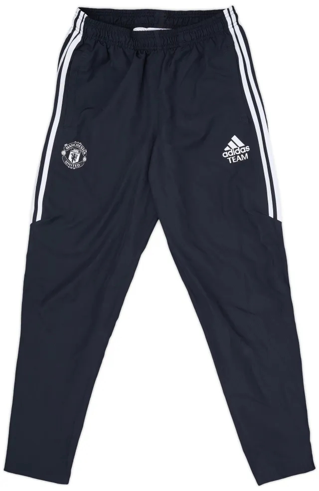 2017-18 Manchester United adidas Track Pants/Bottoms - 9/10 - (S)