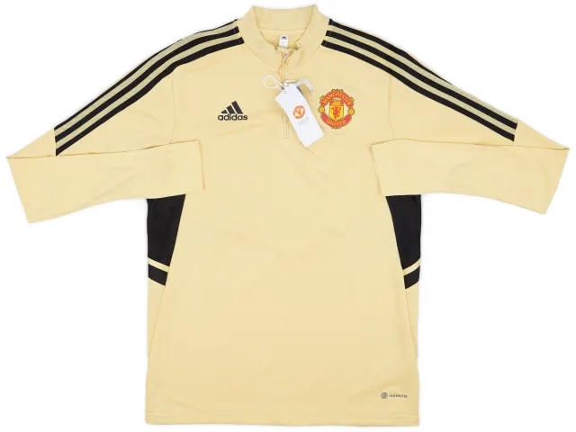2022-23 Manchester United adidas 1/4 Zip Training Top (M)