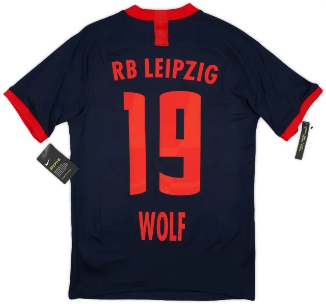 2019-20 RB Leipzig Away Shirt Wolf #19 (S)