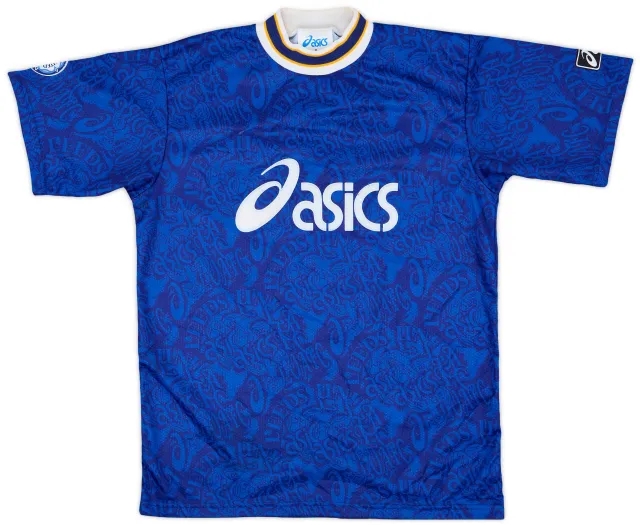 1993-95 Leeds United Asics Training Shirt - 8/10 - (M)