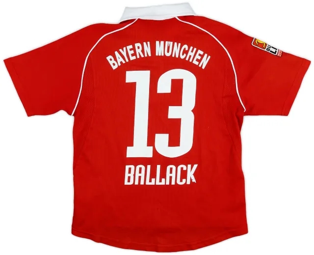 2005-06 Bayern Munich Home Shirt Ballack #13 - 6/10 - (M.Boys)