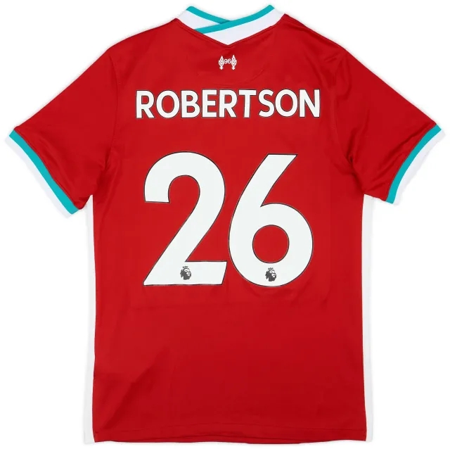 2020-21 Liverpool Home Shirt Robertson #26 - 8/10 - (M)