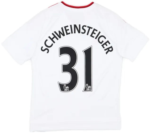 2015-16 Manchester United Away Shirt Schweinsteiger #31 - 9/10 - (L.Boys)