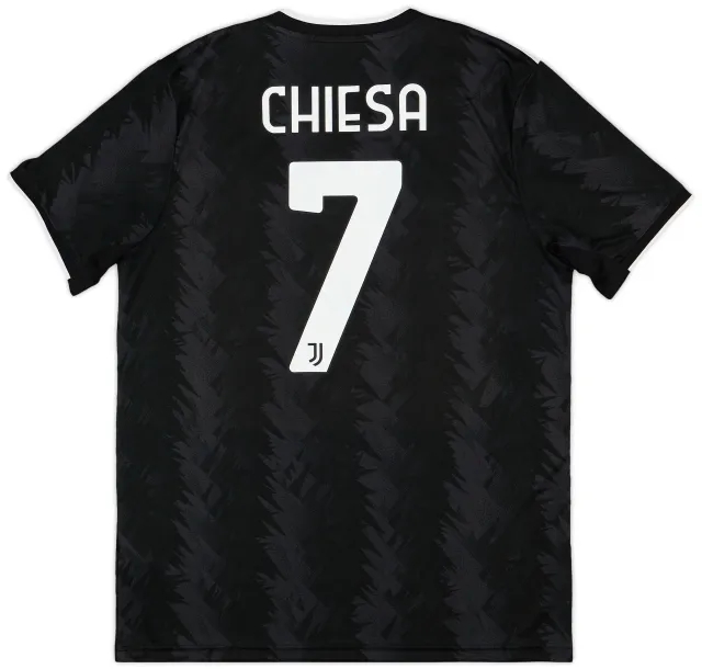 2022-23 Juventus Away Shirt Chiesa #7 - 8/10 - (L)