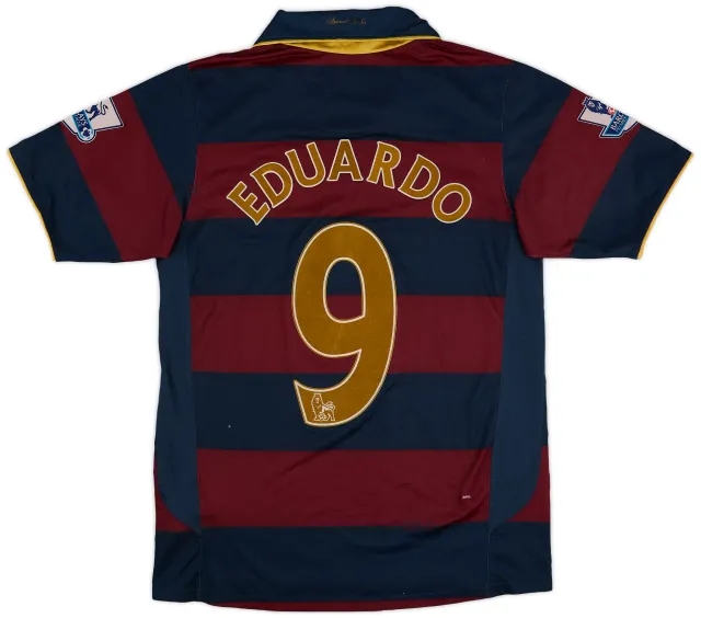 2007-08 Arsenal Third Shirt Eduardo #9 - 5/10 - (S)