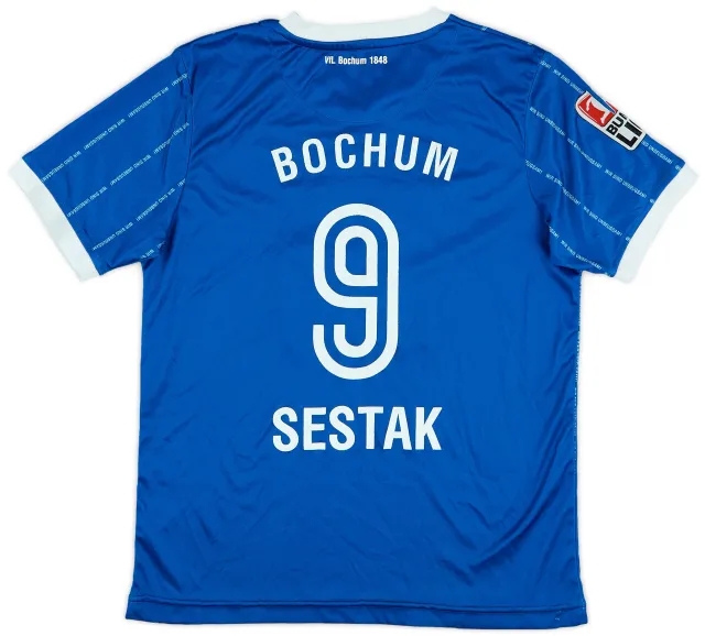 2008-09 VFL Bochum Home Shirt Sestak #9 - 6/10 - (L.Boys)