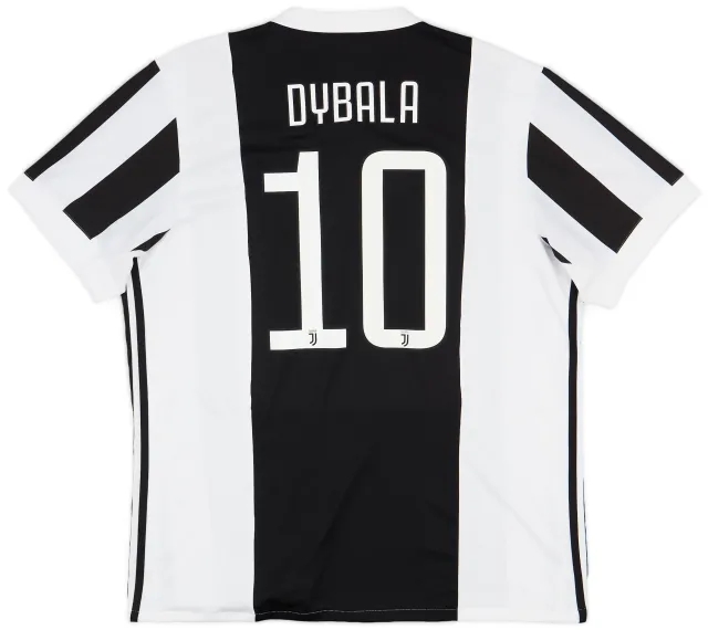 2017-18 Juventus Home Shirt Dybala #10 - 6/10 - (XL)