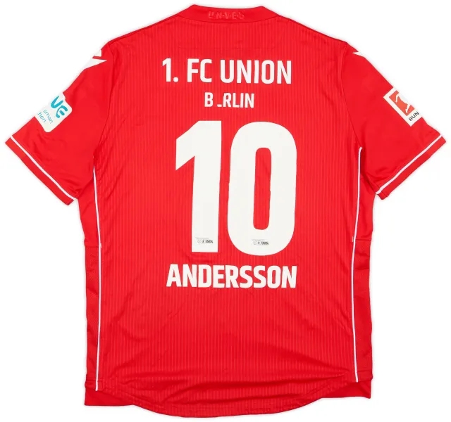 2019-20 Union Berlin Home Shirt Andersson #10 - 4/10 - (XXL)