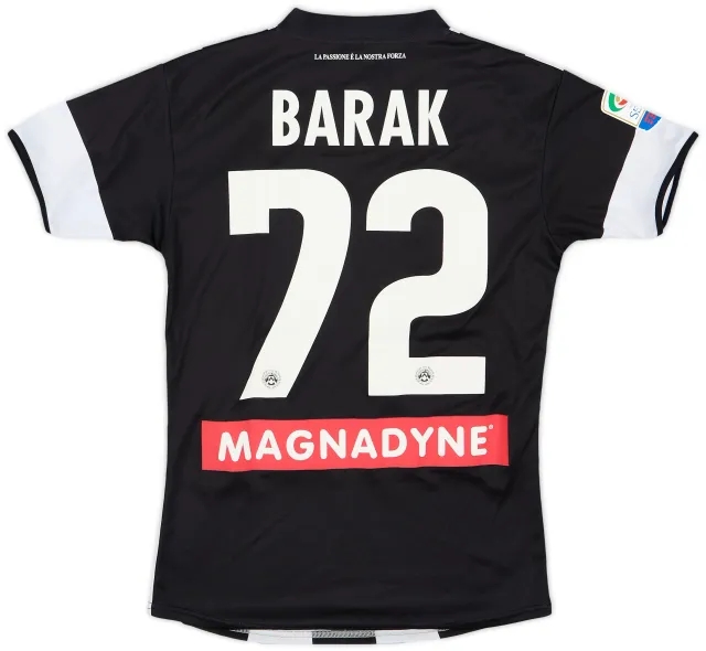 2017-18 Udinese Home Shirt Barak #72 - 6/10 - (S)