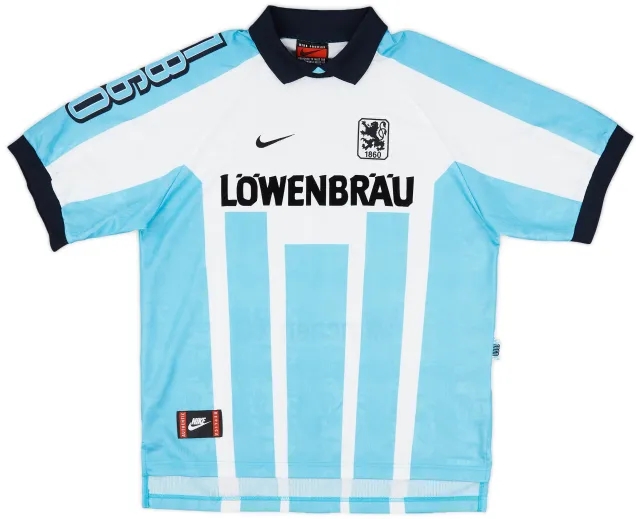 1996-97 1860 Munich Home Shirt - 10/10 - (L)