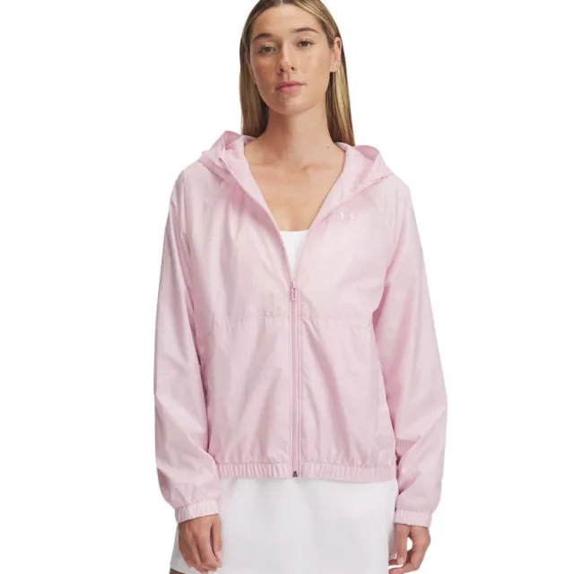Under Armour  Rival Sport Women's Windbreaker Prime Pink / White XL