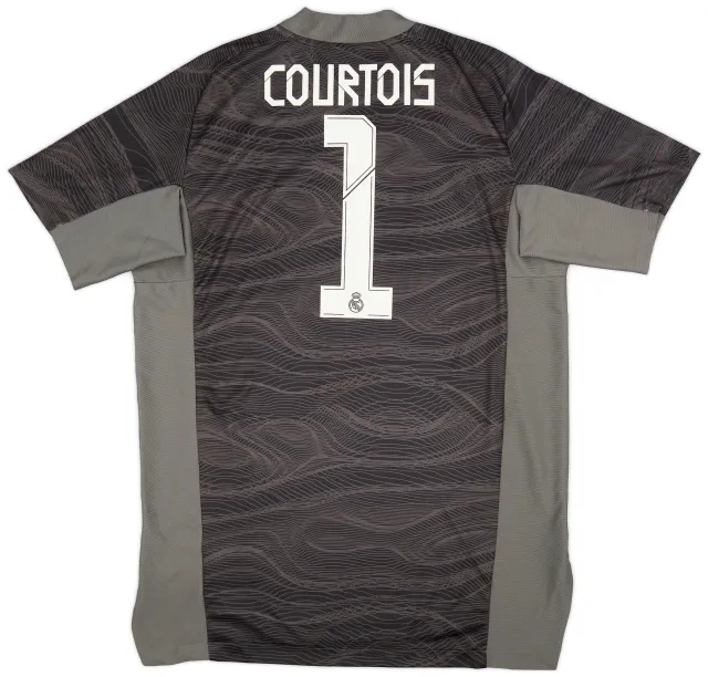 2021-22 Real Madrid GK Shirt Courtois #1 (L)