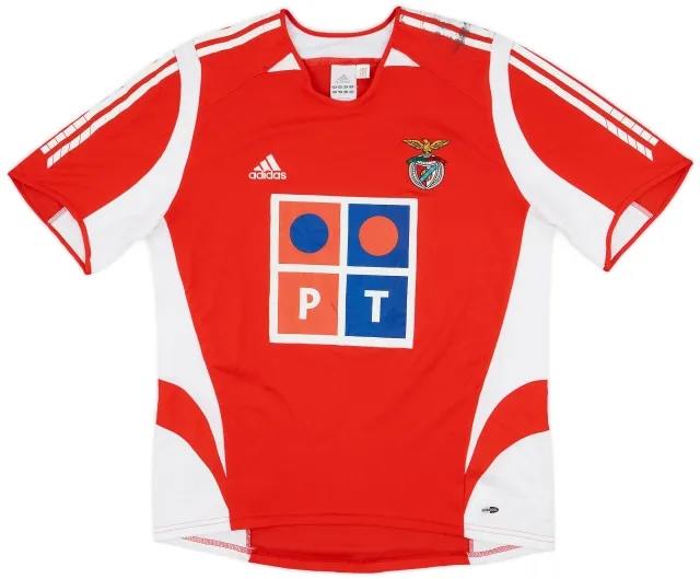 2005-06 Benfica Home Shirt - 5/10 - (L)
