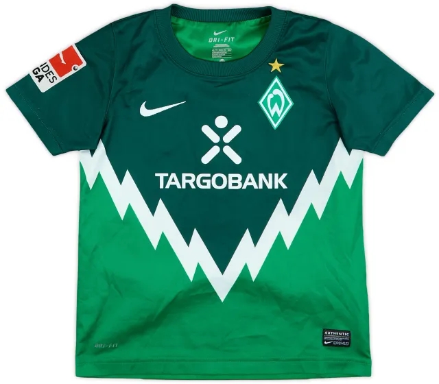 2010-11 Werder Bremen Home Shirt - 8/10 - (6-8 Years)