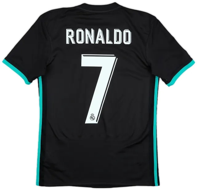 2017-18 Real Madrid Away Shirt Ronaldo #7 - 10/10 - (XS)