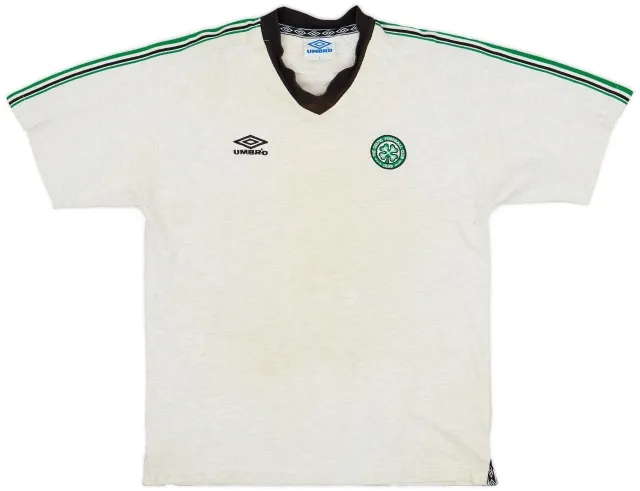 1997-98 Celtic Umbro Training Shirt - 4/10 - (L)