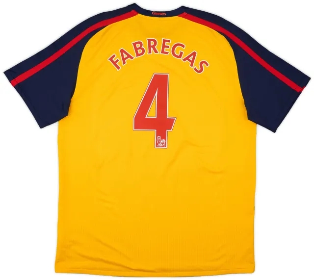 2008-09 Arsenal Away Shirt Rosicky #7 - 8/10 - (M)