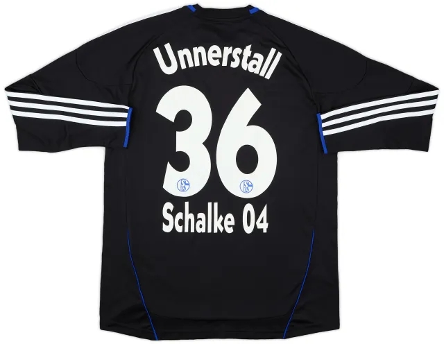 2001-02 Schalke GK Shirt Unnerstall #36 - 7/10 - (XL.Boys)