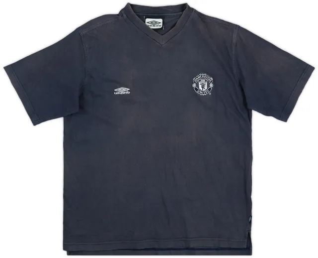 2002-03 Manchester United Umbro Training Shirt - 6/10 - (M)