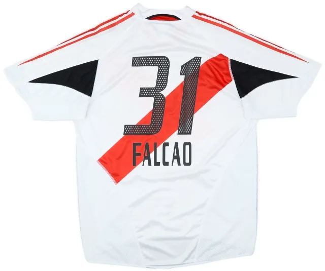 2004-05 River Plate Home Shirt Falcao #31 - 7/10 - (L)
