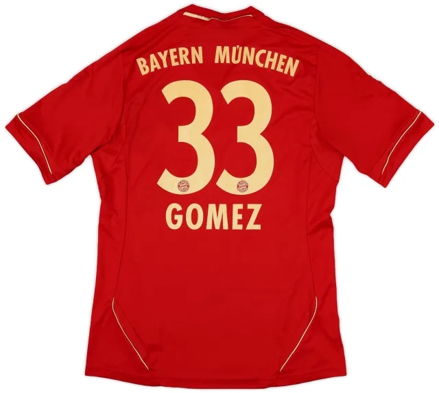 2011-13 Bayern Munich Home Shirt Gomez #33 - 5/10 - (M)